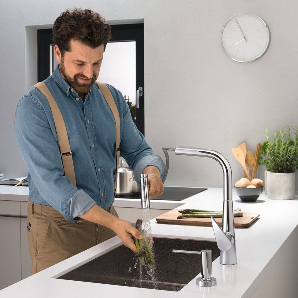 Hansgrohe S719-U660 1.0 Bowl Stainless Steel Undermount Kitchen Sink 43428800