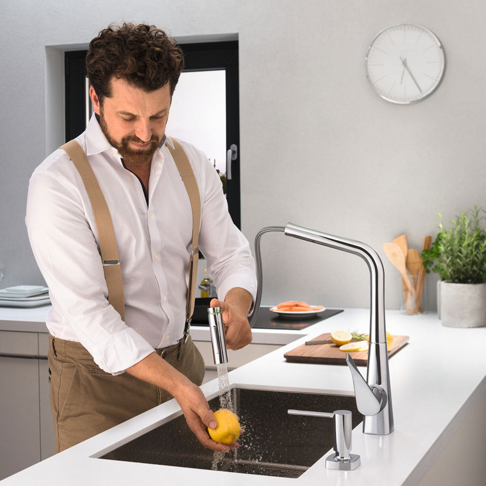 Hansgrohe S719-U660 1.0 Bowl Stainless Steel Undermount Kitchen Sink 43428800