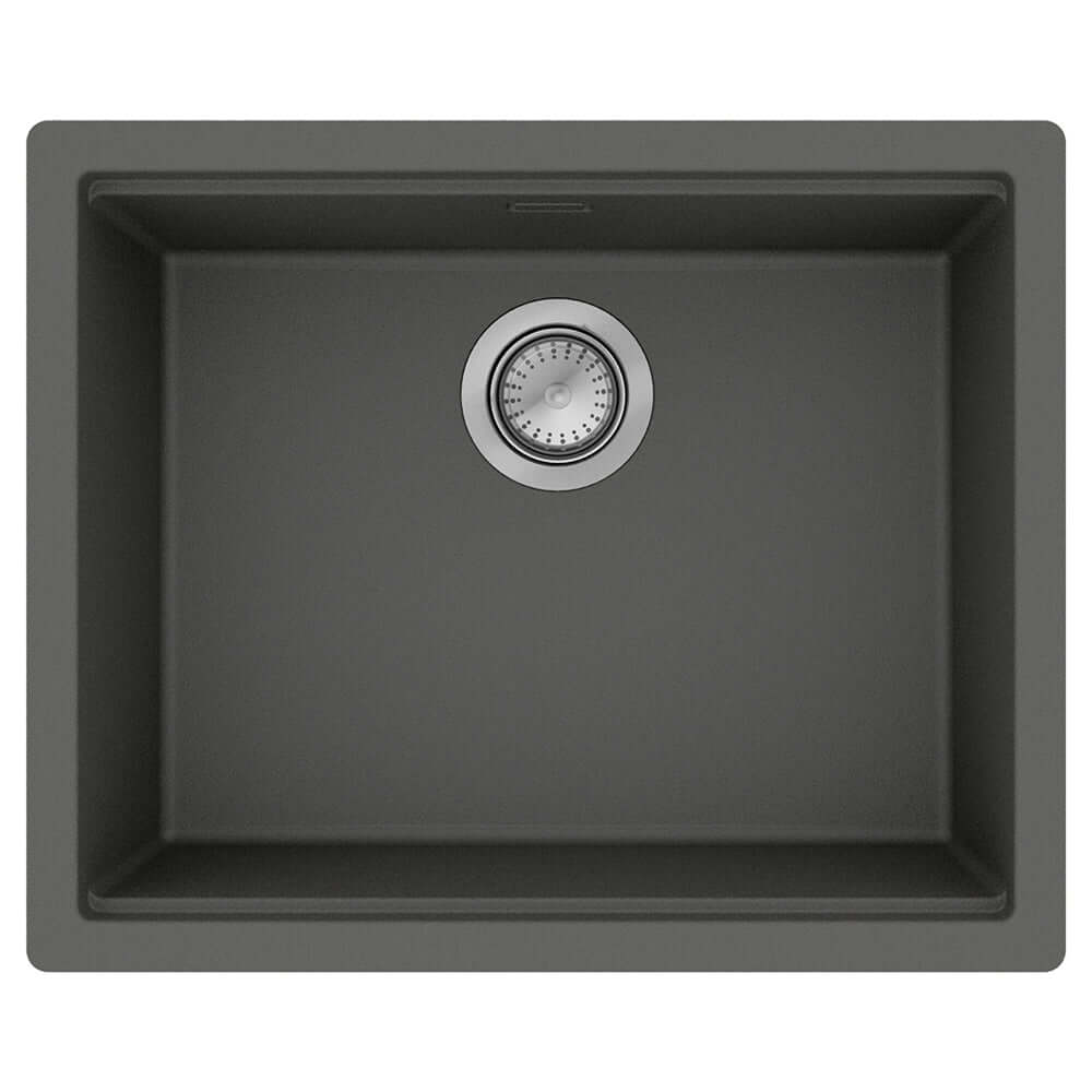 Hansgrohe S530-F500 1.0 Bowl Undermount Kitchen Sink With Manual Drain Kit