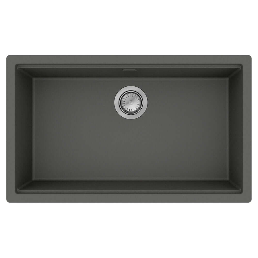 Hansgrohe S530-F700 1.0 Bowl Undermount Kitchen Sink With Manual Drain Kit