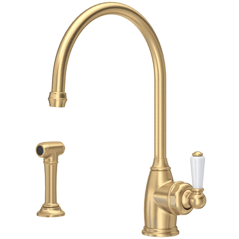 Perrin & Rowe Parthian Kitchen Sink Mixer Tap & Rinse 4346 Series