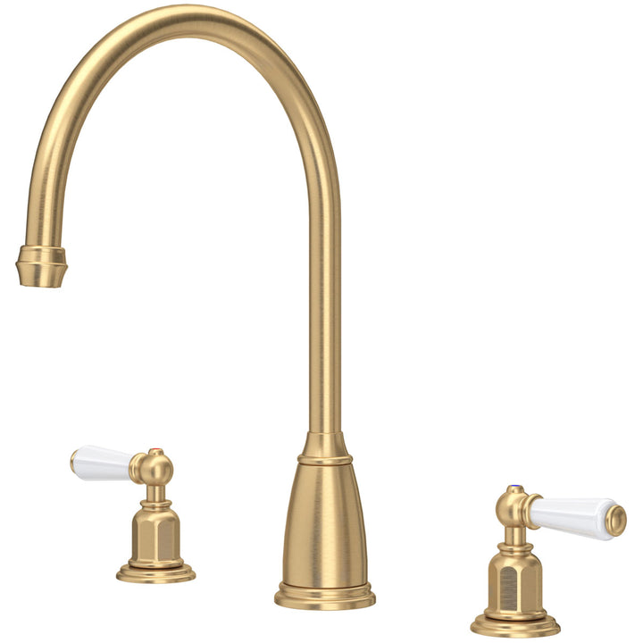 Perrin & Rowe Phoenician Dual Lever Sink Mixer Tap