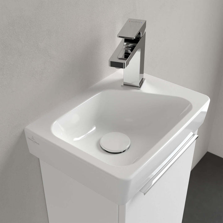 Villeroy & Boch Architectura 360X260 White Alpin 1 Right Hand Tap Hole Rectangle Wall Hung Wash Basin
