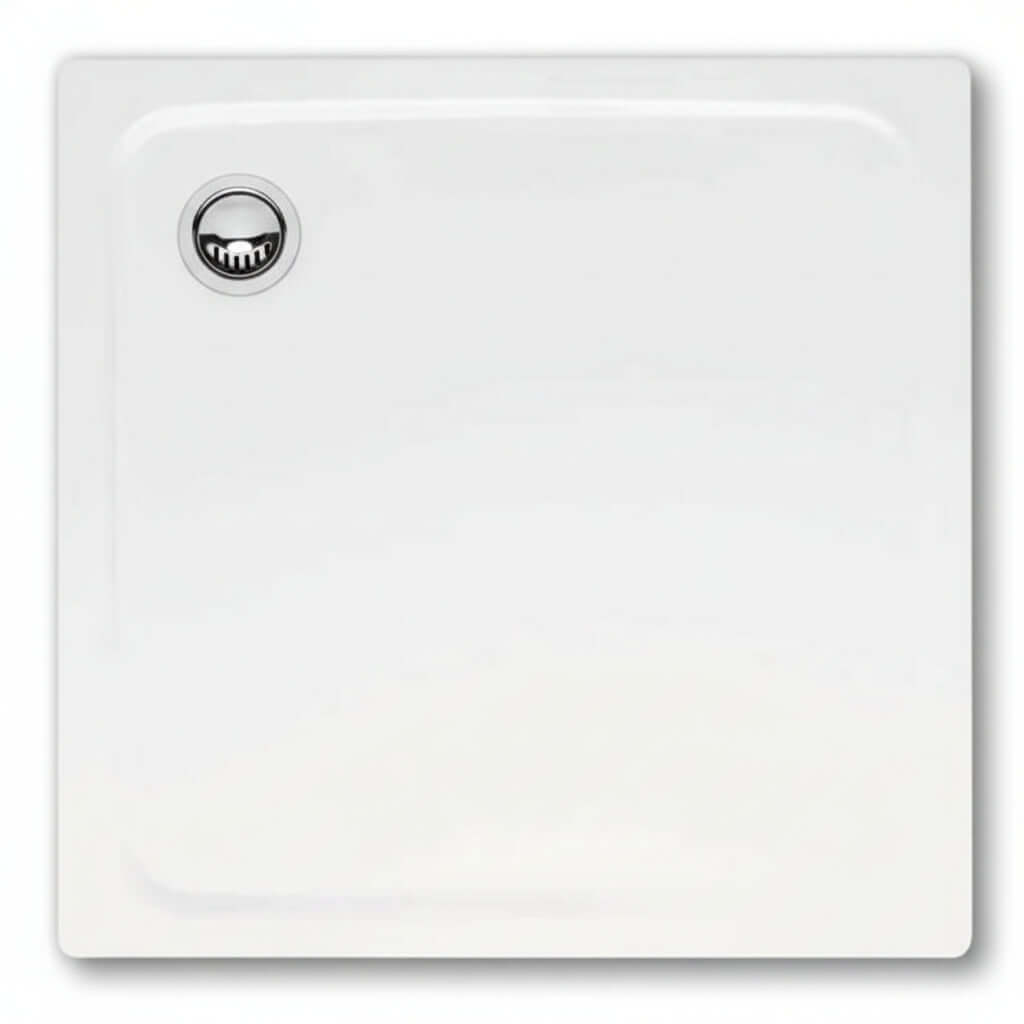 Kaldewei Superplan Square White Shower Tray 1200 x 1200mm
