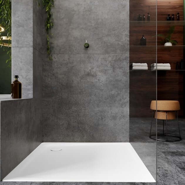 Kaldewei Superplan Square White Shower Tray 1200 x 1200mm