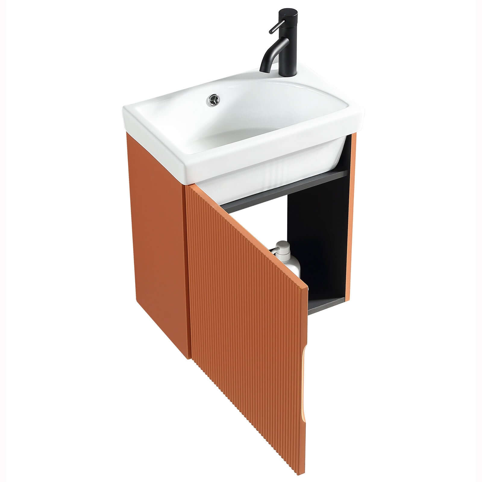 Astini Flauto Mini Cloakroom Wall Hung Vanity & Basin