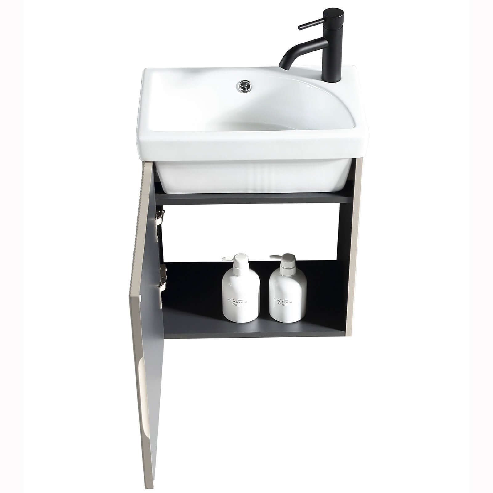 Astini Flauto Mini Cloakroom Wall Hung Vanity & Basin