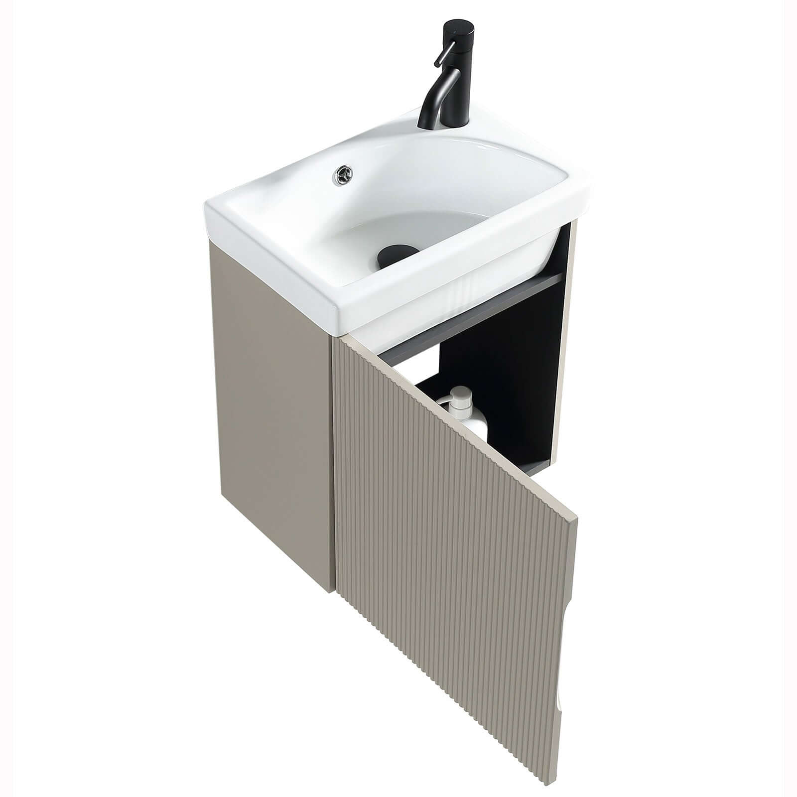 Astini Flauto Mini Cloakroom Wall Hung Vanity & Basin