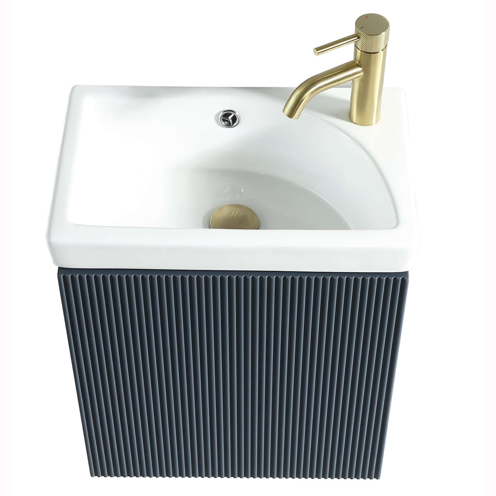 Astini Flauto Mini Cloakroom Wall Hung Vanity & Basin
