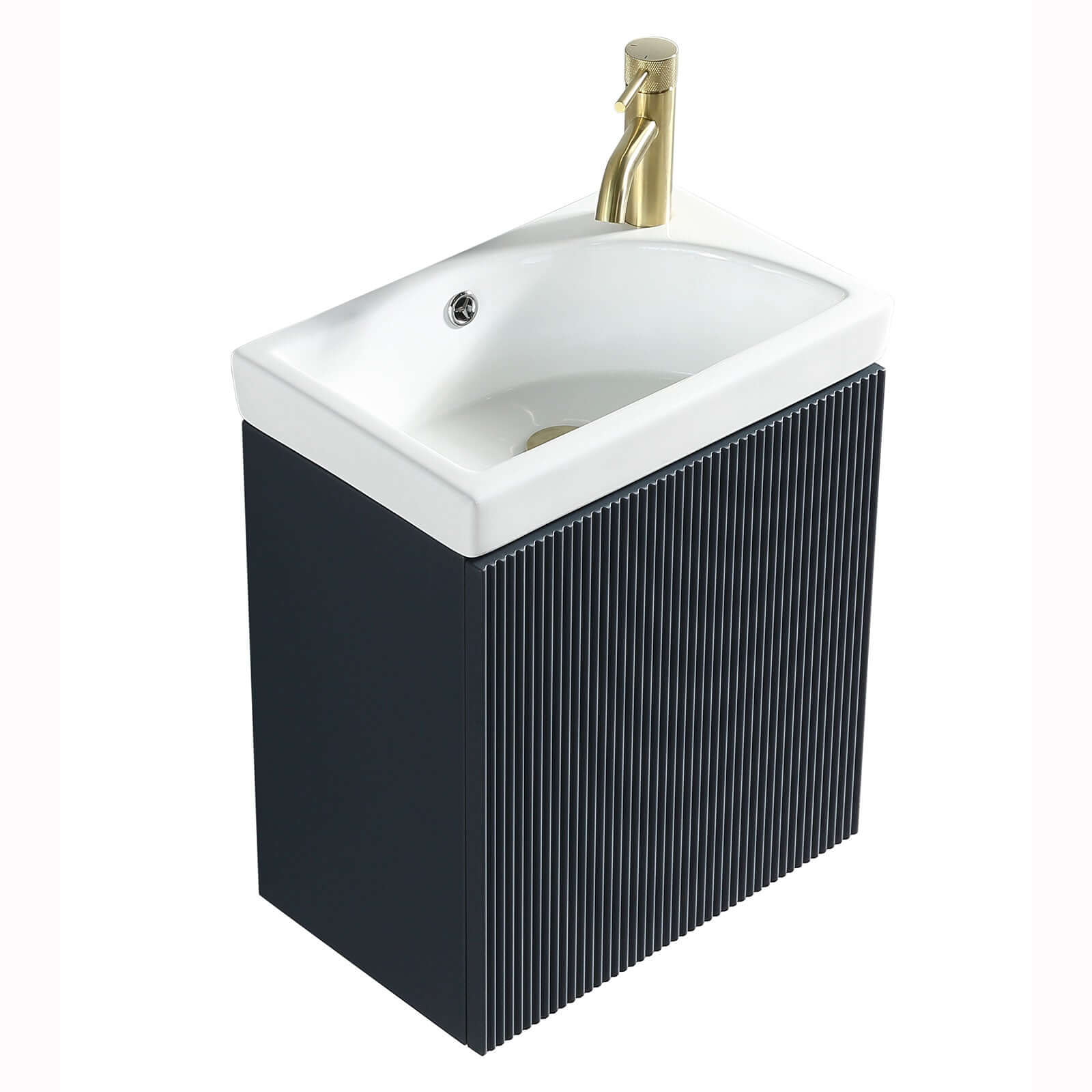 Astini Flauto Mini Cloakroom Wall Hung Vanity & Basin