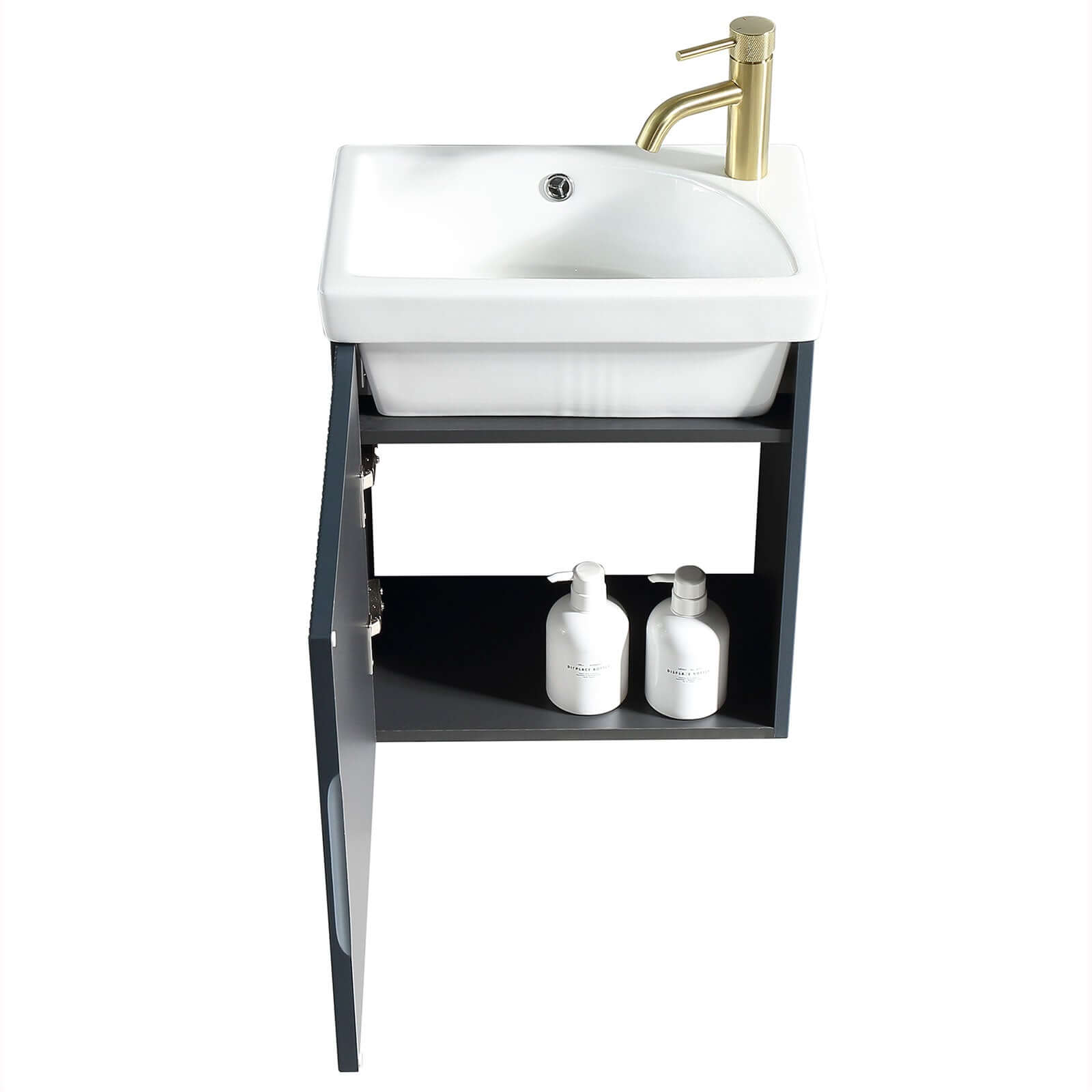 Astini Flauto Mini Cloakroom Wall Hung Vanity & Basin