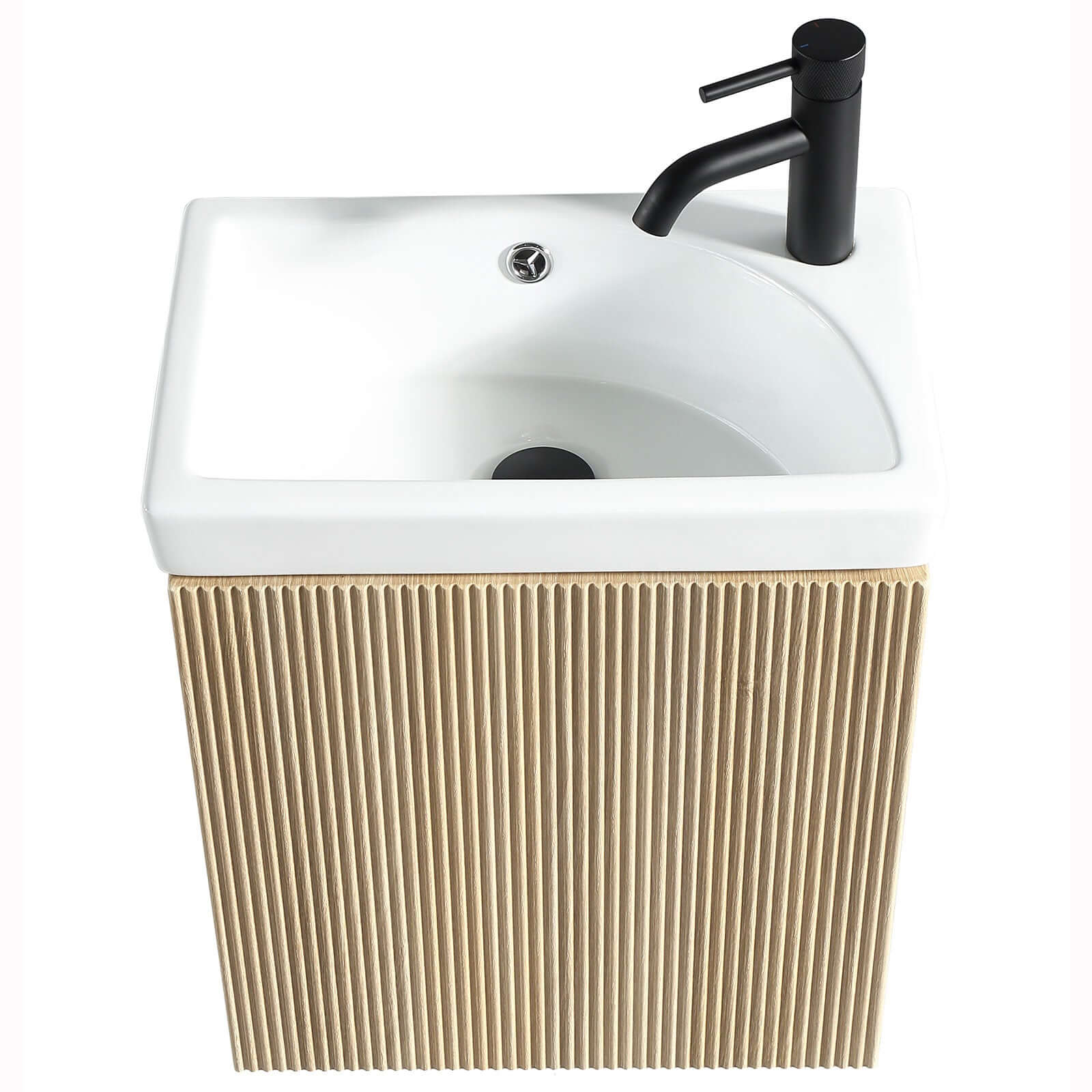 Astini Flauto Mini Cloakroom Wall Hung Vanity & Basin