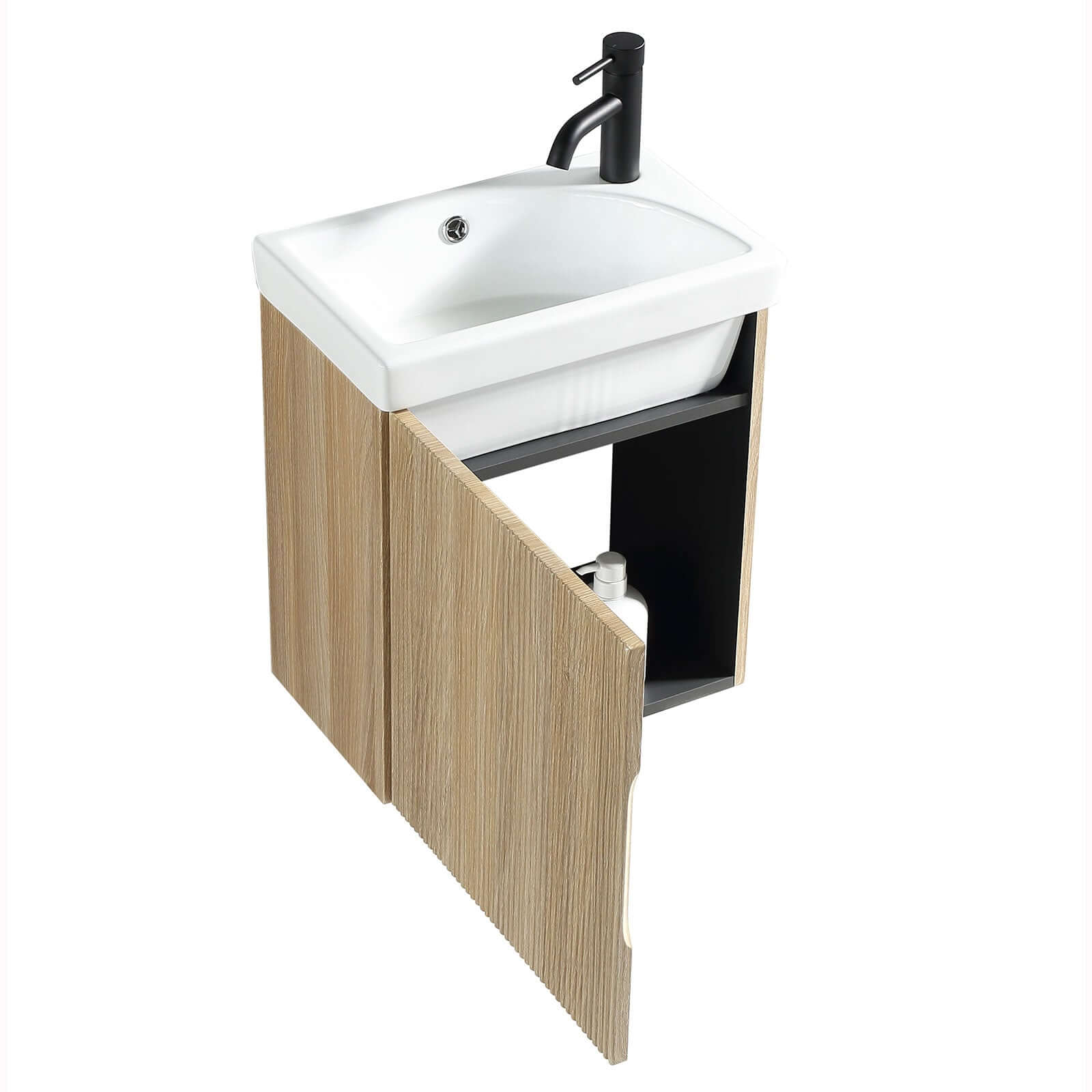 Astini Flauto Mini Cloakroom Wall Hung Vanity & Basin