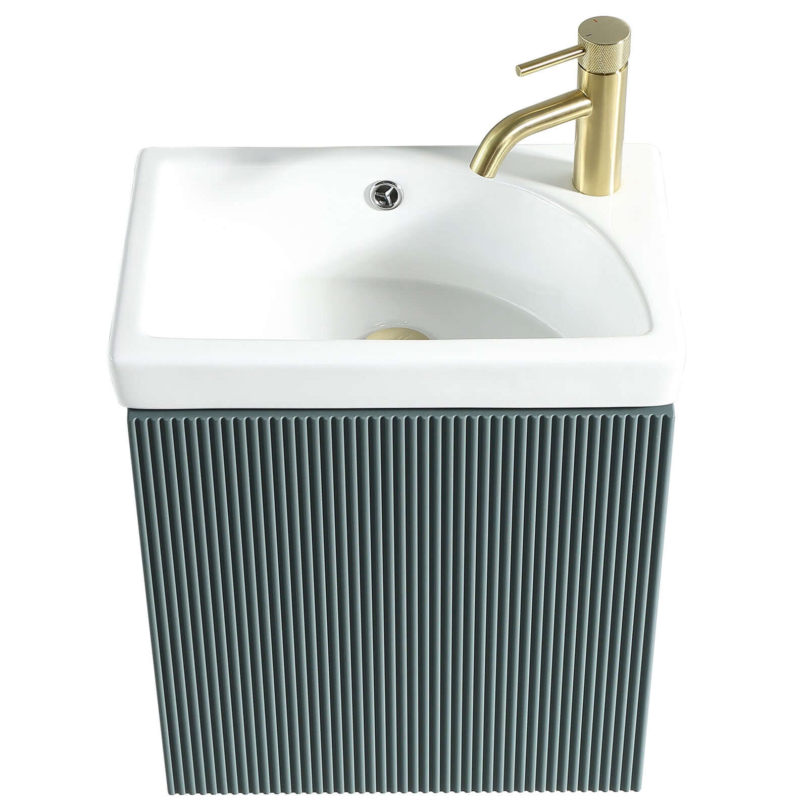 Astini Flauto Mini Cloakroom Wall Hung Vanity & Basin