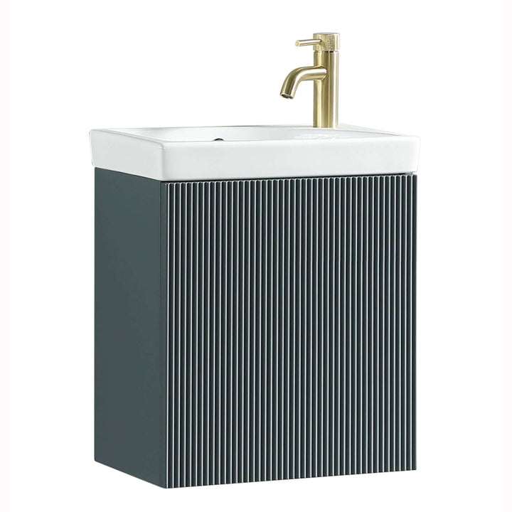 Astini Flauto Mini Cloakroom Wall Hung Vanity & Basin