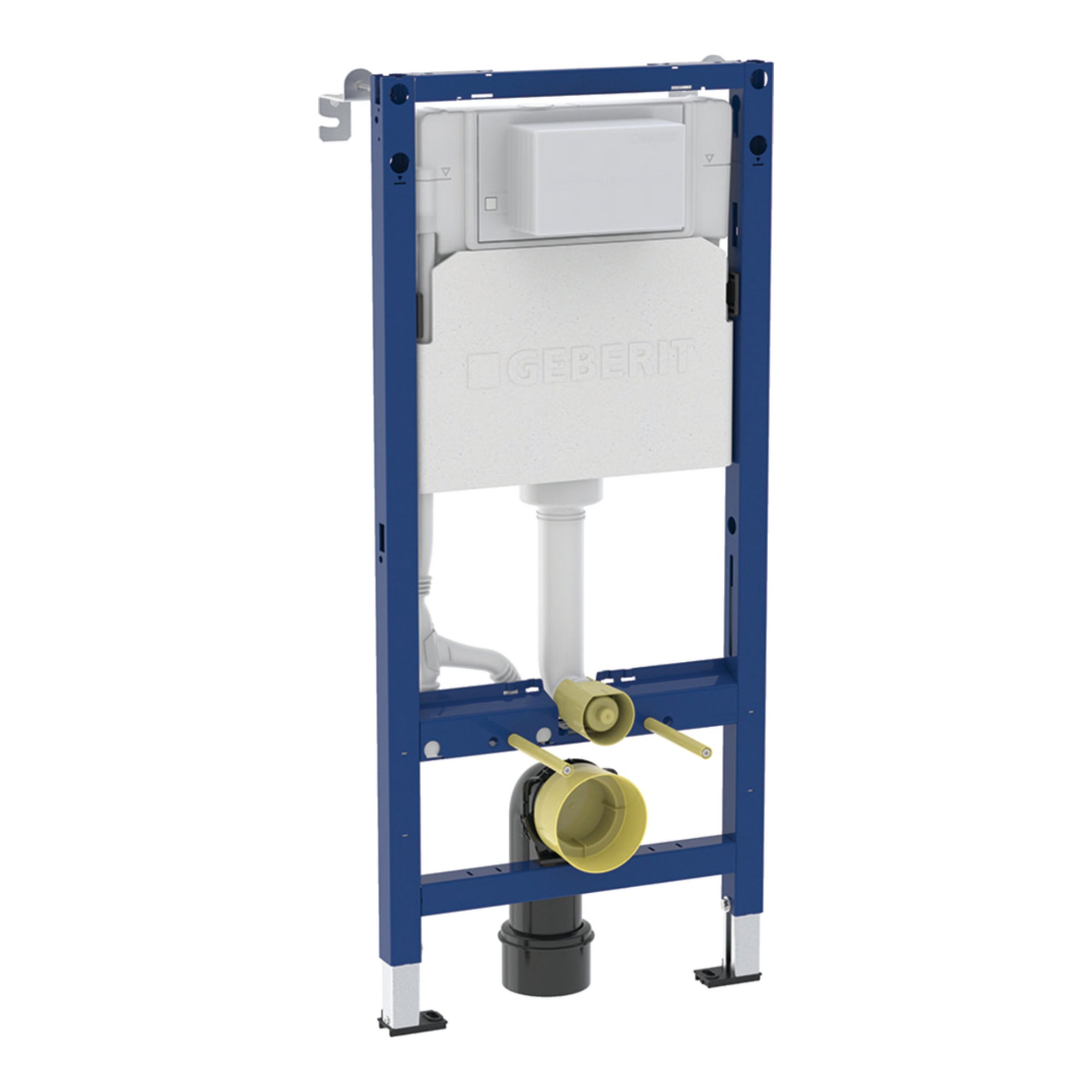 Geberit Alpha 112cm H Frame & Cistern for Wall-Hung WC