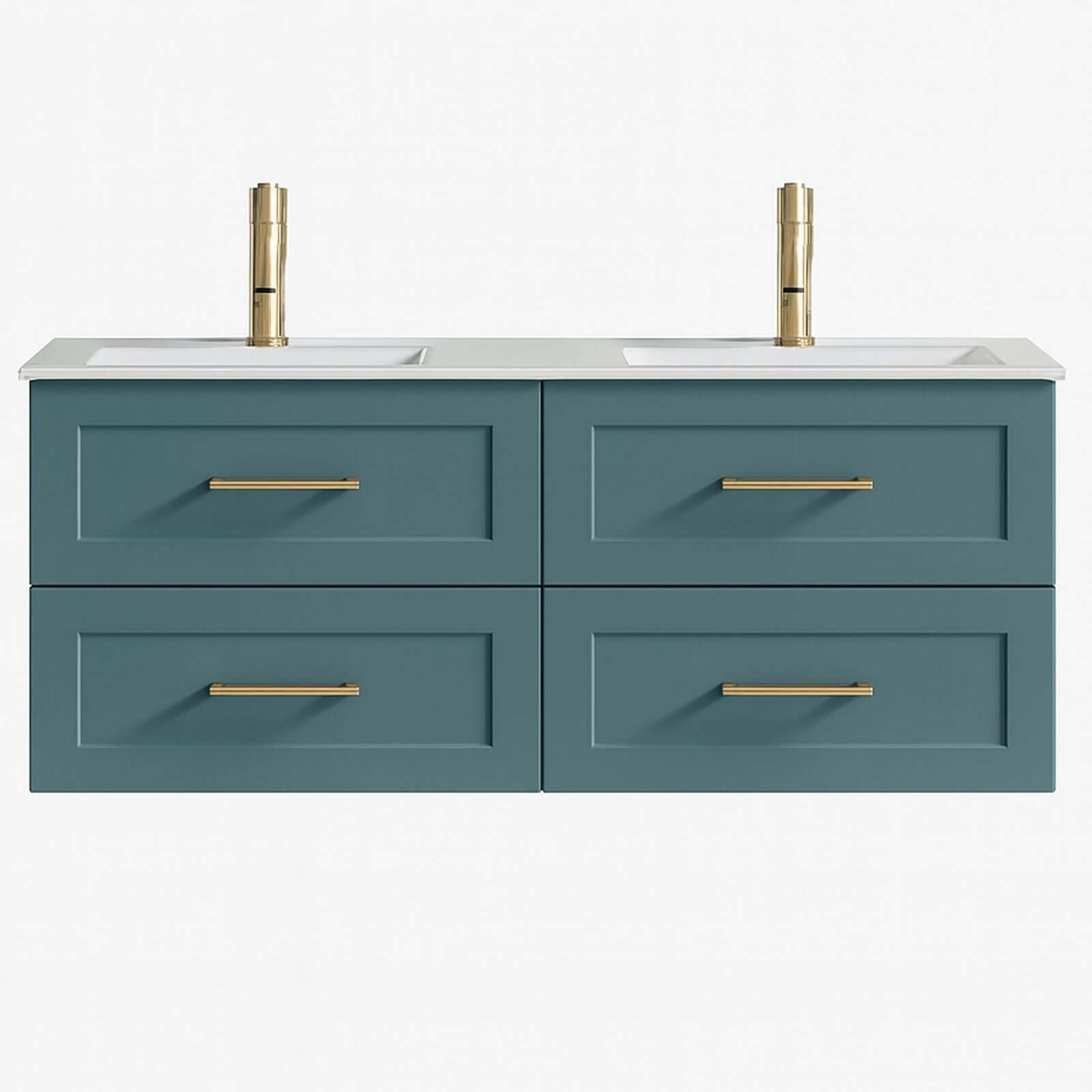 Astini Bakewell 1200mm Double Vanity Unit with Ceramic Double Basin