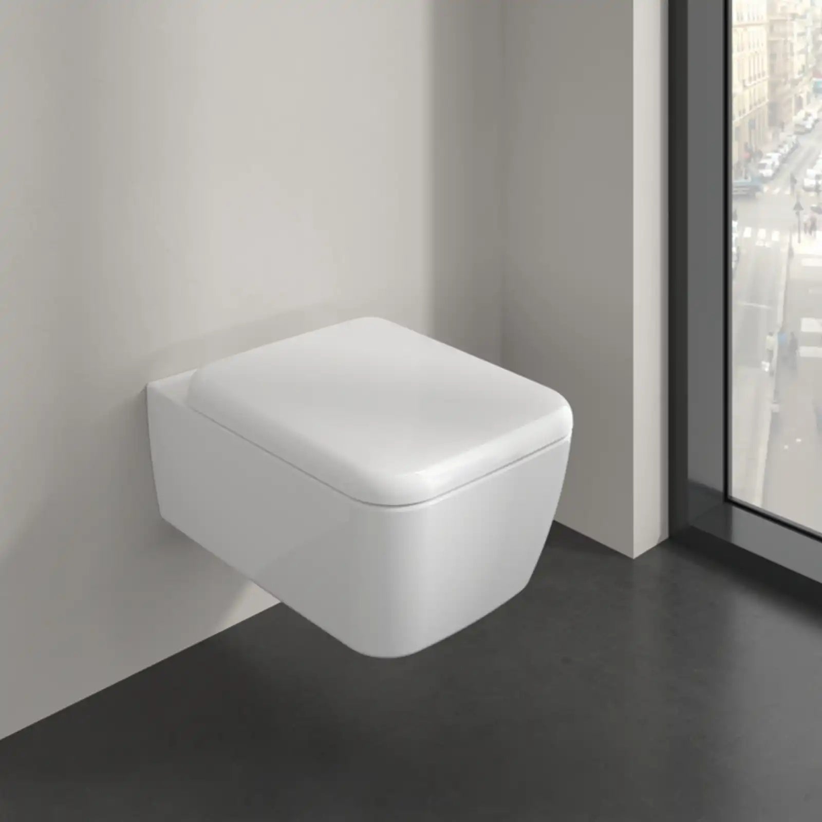 Villeroy & Boch Skyla White Alpin Combi-Pack Suspended with TwistFlush