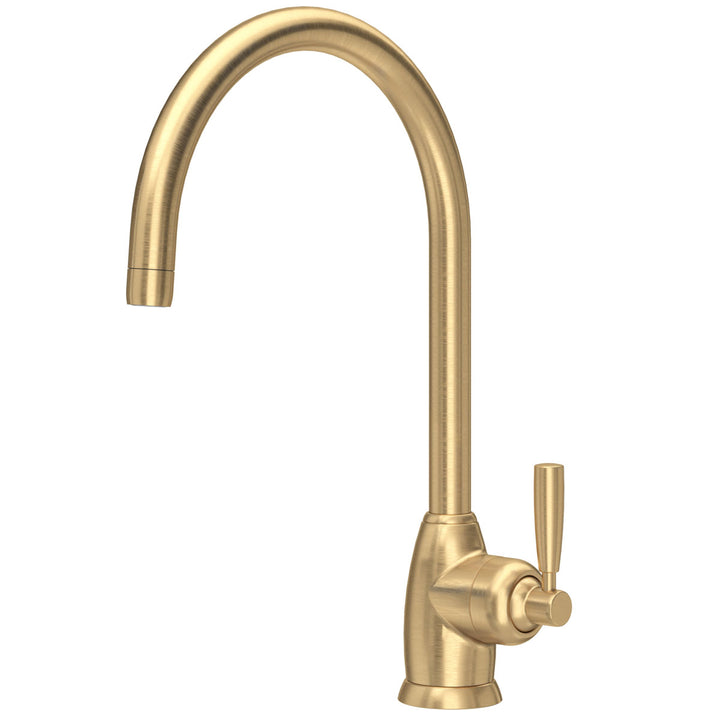 Perrin & Rowe Mimas C Spout Kitchen Sink Mixer Tap 4841 Series