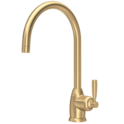 Perrin & Rowe Mimas C Spout Kitchen Sink Mixer Tap 4841 Series