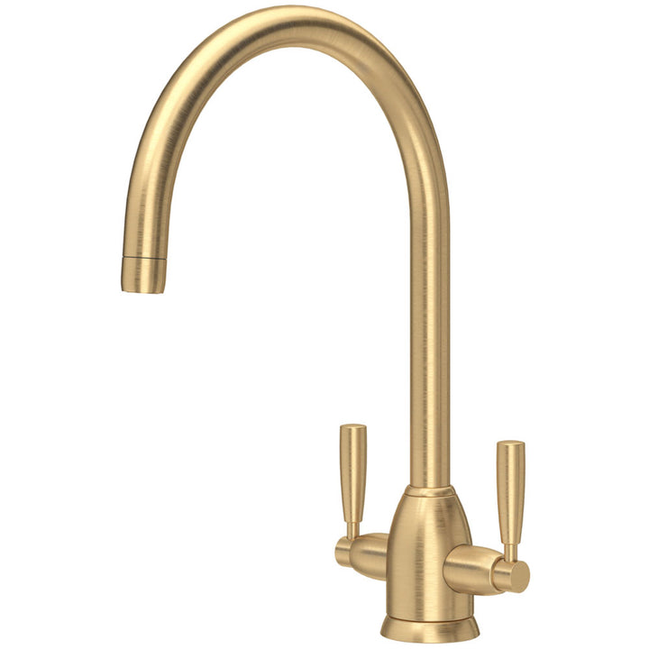 Perrin & Rowe Langbourn C Spout Kitchen Sink Mixer Tap 4861 Series