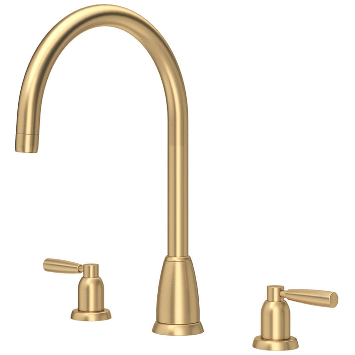 Perrin & Rowe Langbourn C Spout Kitchen Sink Mixer Tap – Classic Design and Quality Finish