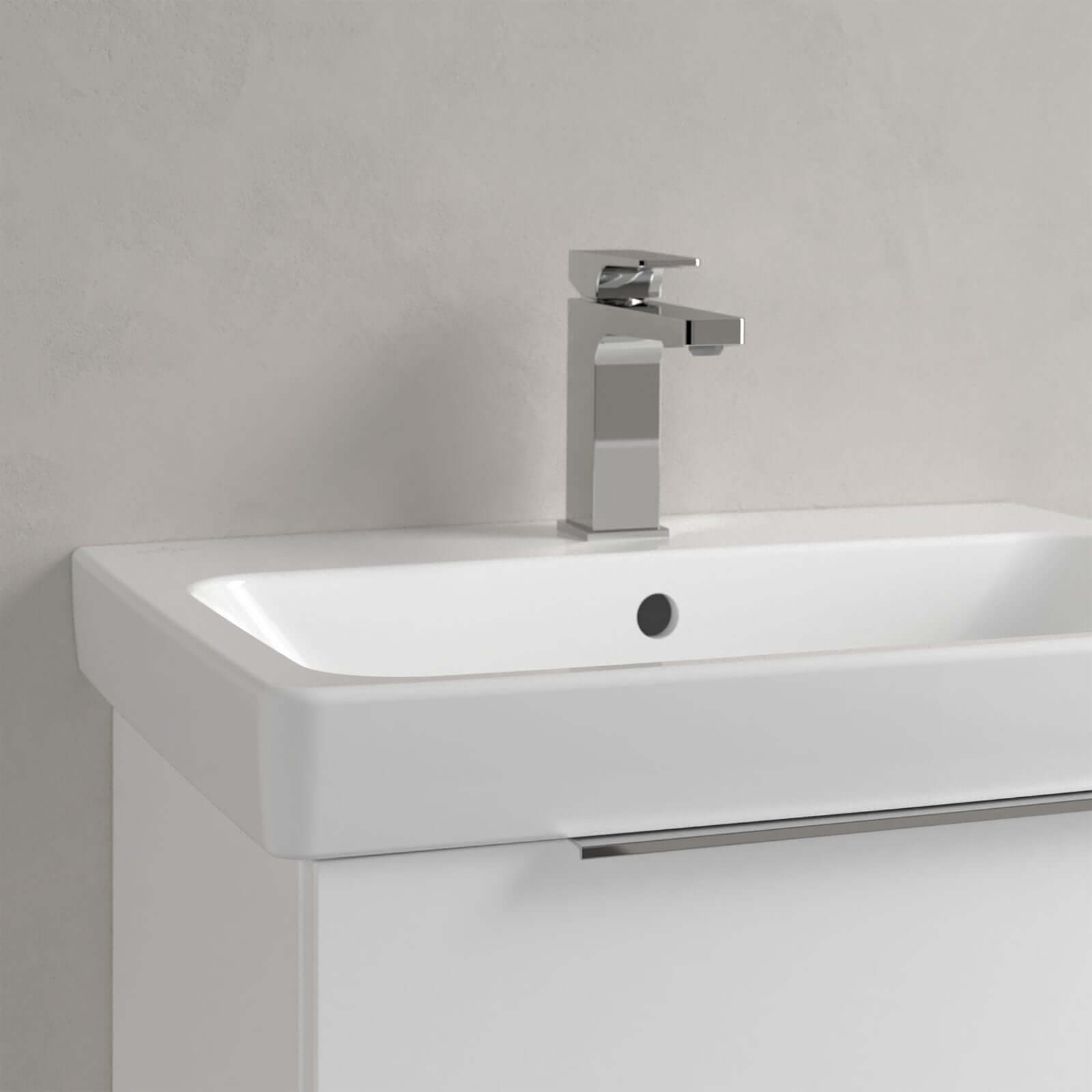 Villeroy & Boch Architectura 600x445 White Alpin Rectangular 1TH Wash Basin