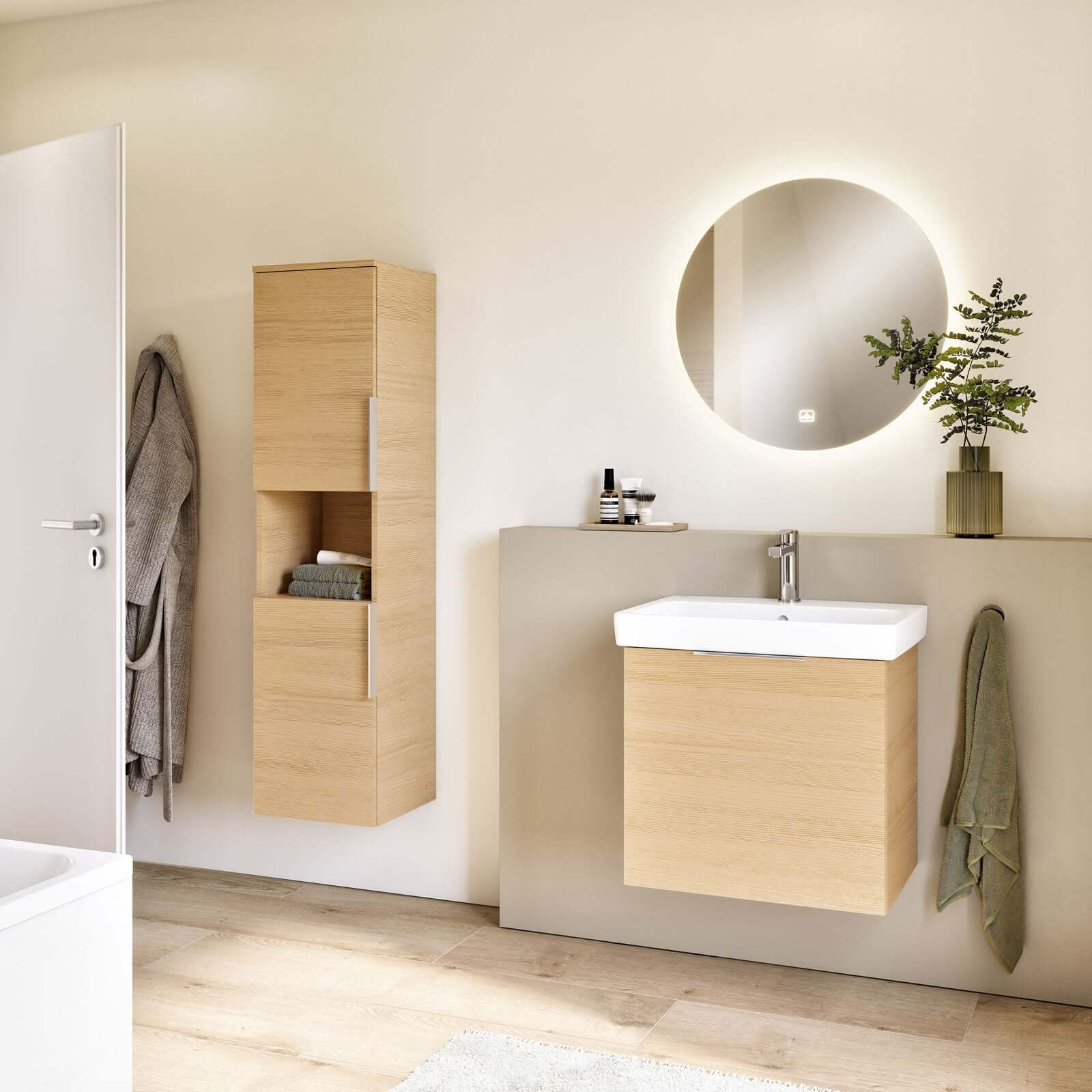 Villeroy & Boch Architectura 600x445 White Alpin Rectangular 1TH Wash Basin