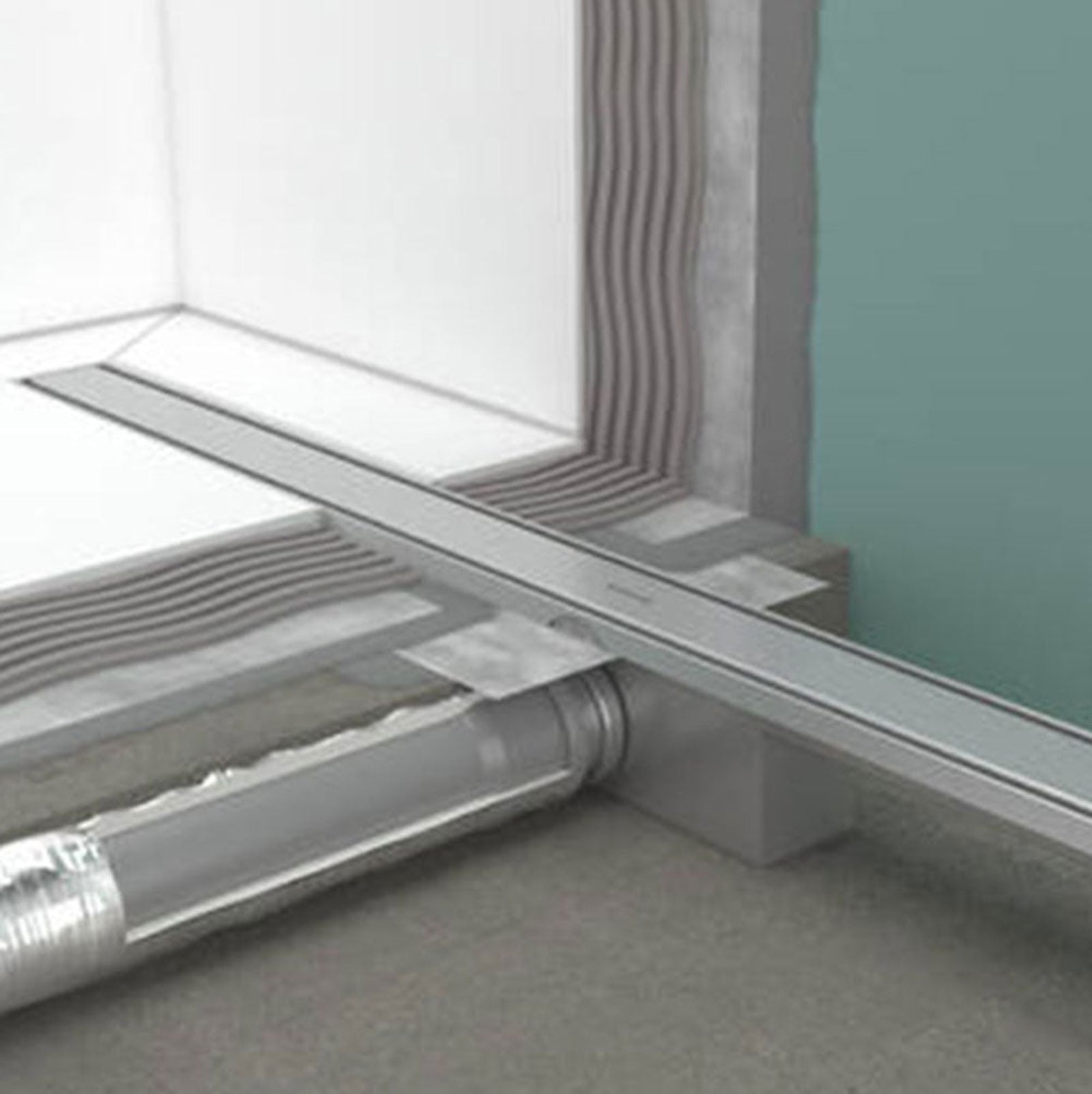 Hansgrohe RainDrain Compact 600 Stainless Steel Complete Shower Drain Set For Standard Installation