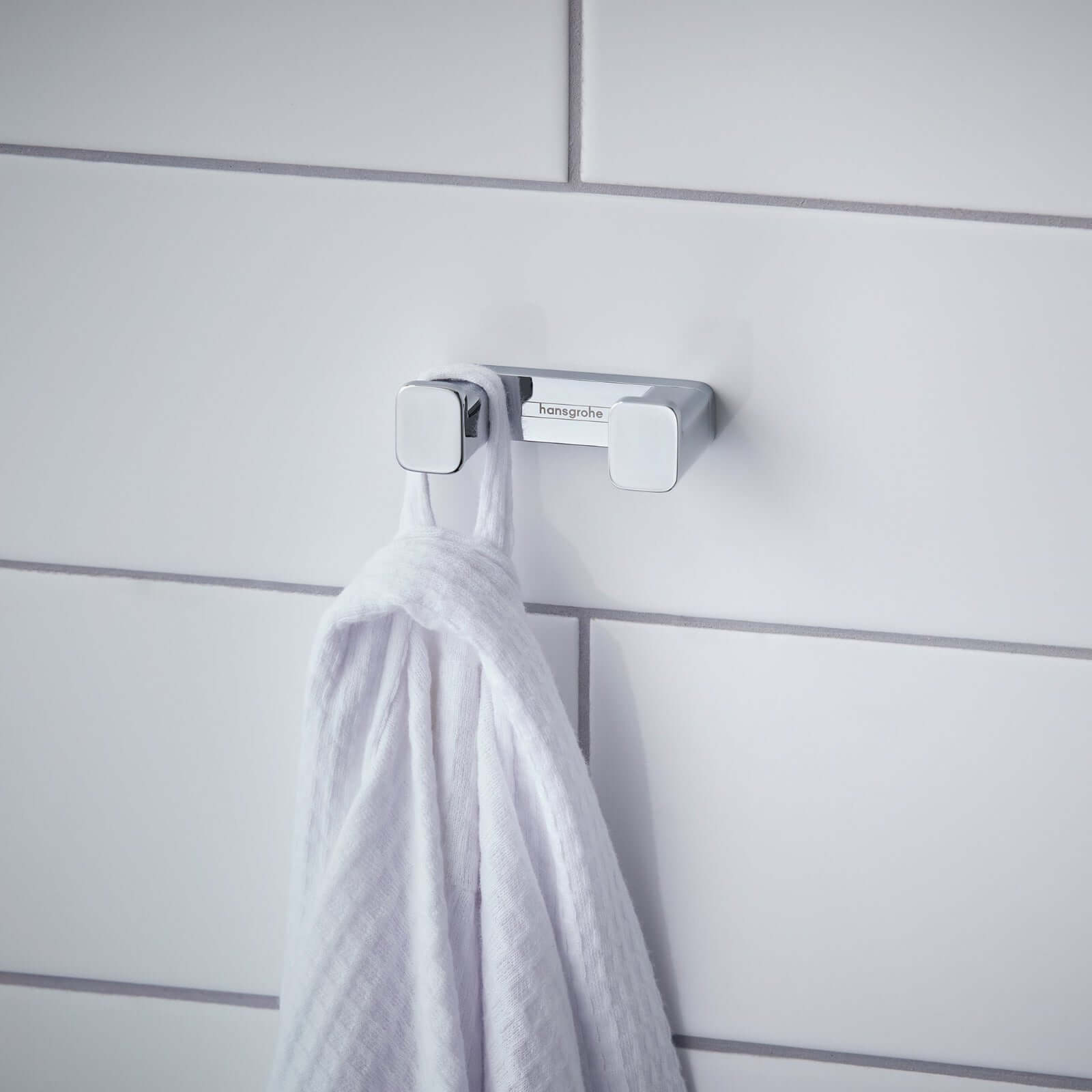 Hansgrohe AddStoris Q Wall Mounted Towel Hook & Rail Bathroom Accessories