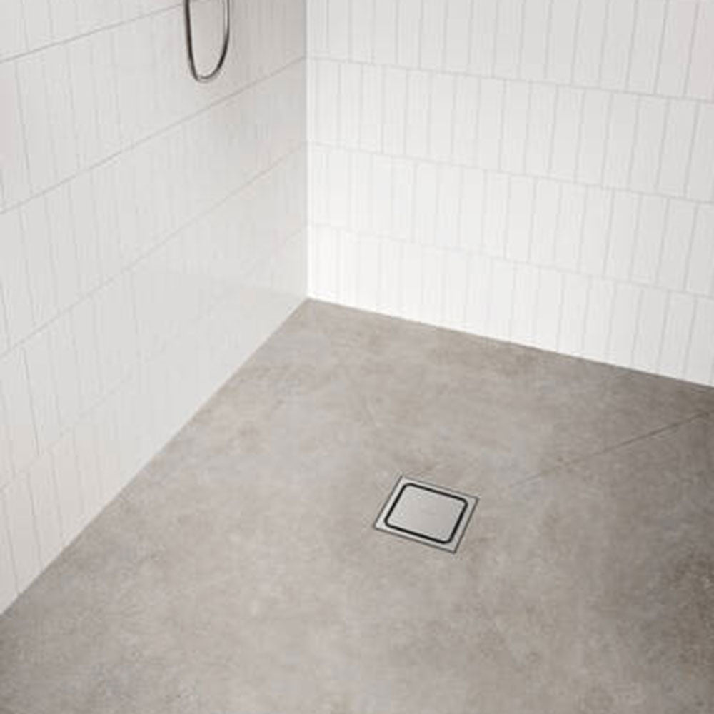 Hansgrohe RainDrain Spot 150/150 Stainless Steel Shower Drain Set