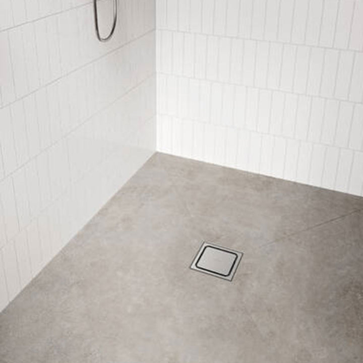 Hansgrohe RainDrain Spot 150/150 Stainless Steel Shower Drain Set