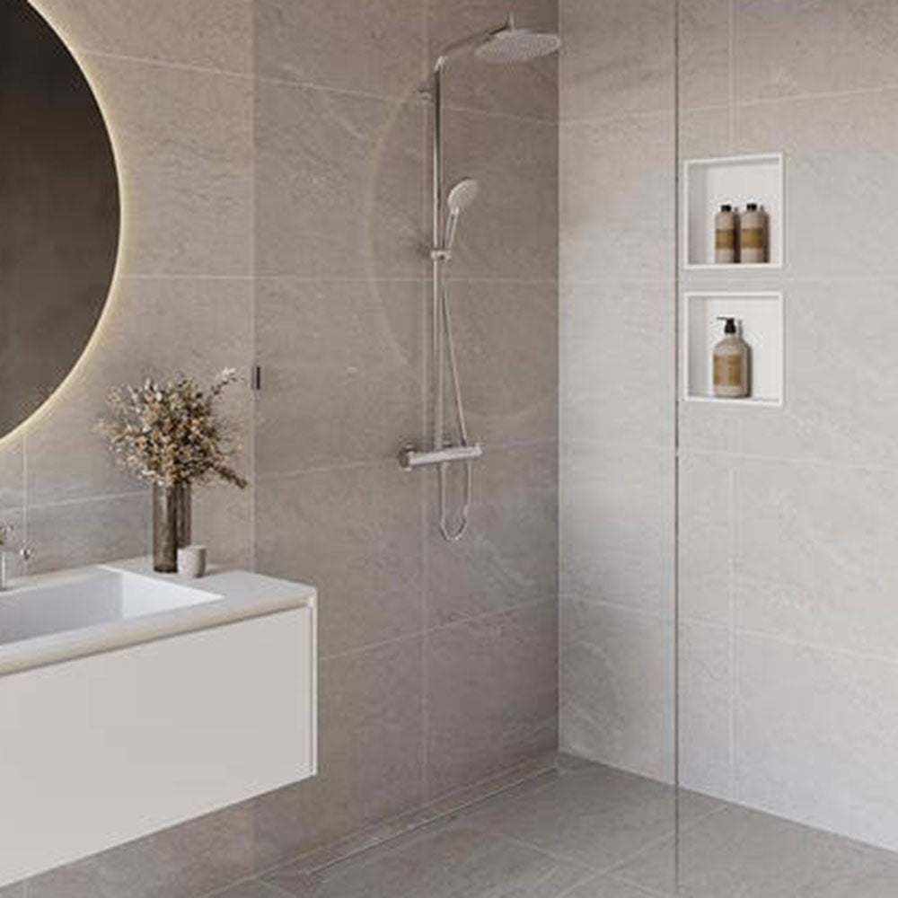 Hansgrohe RainDrain Allround 900 Stainless Steel Complete Shower Drain Set