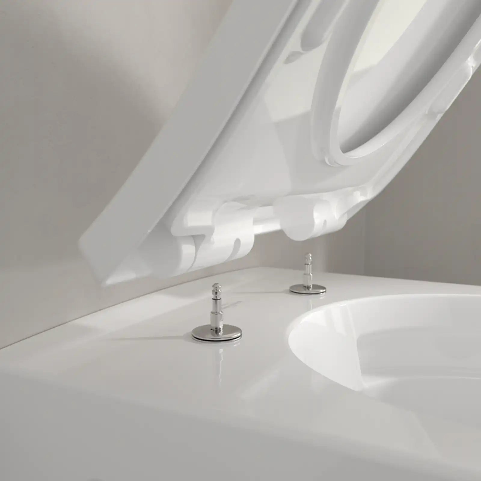 Villeroy & Boch O.novo White Alpin Washdown Toilet Bowl Without Inner Rim Wall Hung with Twist Flush