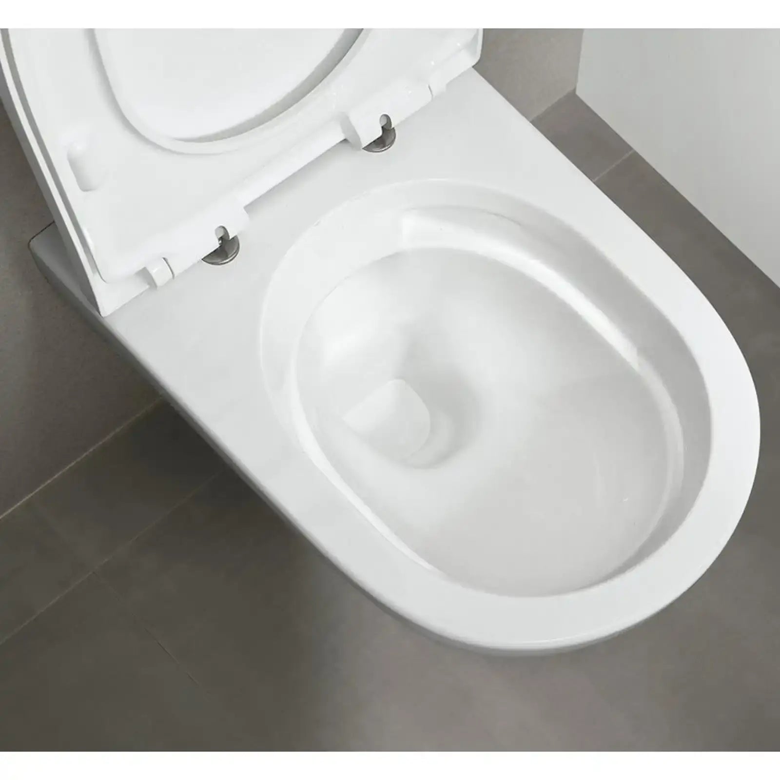 Villeroy & Boch O.novo White Alpin Washdown Toilet Bowl Without Inner Rim Wall Hung with Twist Flush
