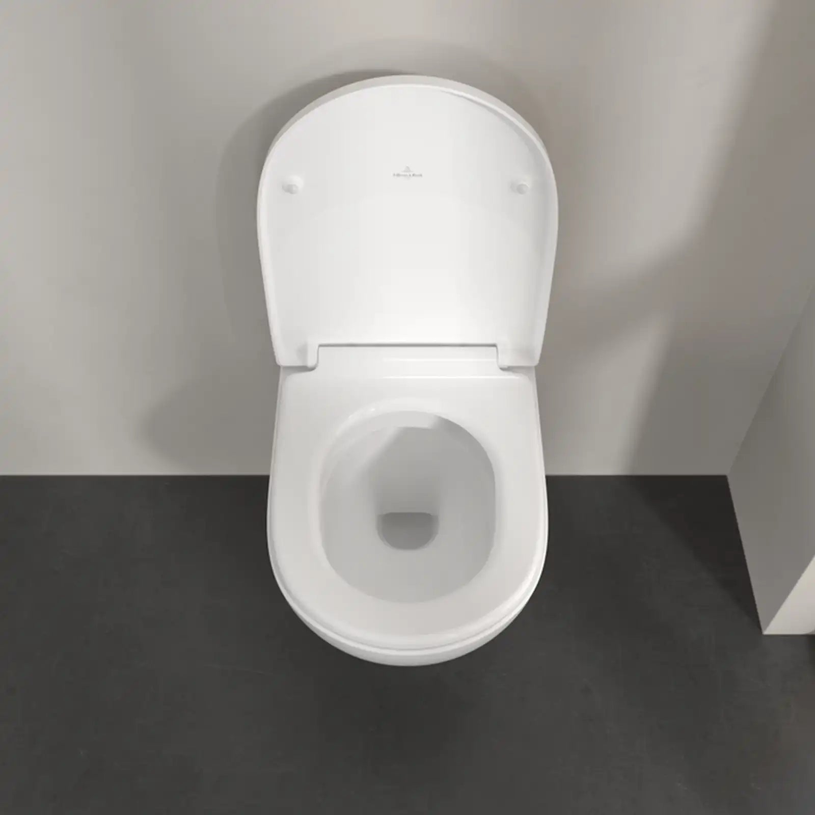 Villeroy & Boch O.novo White Alpin Washdown Toilet Bowl Without Inner Rim Wall Hung with Twist Flush