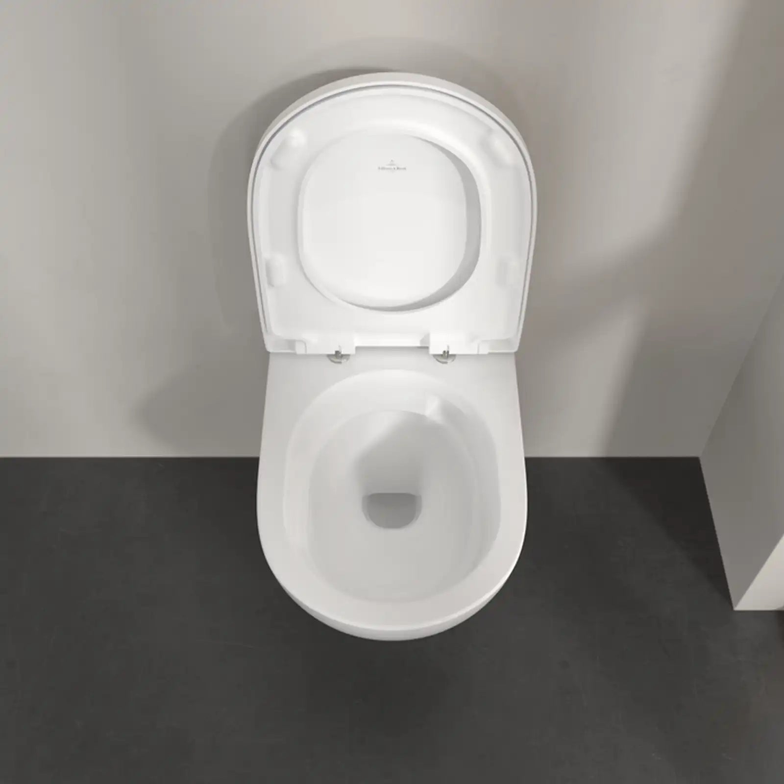 Villeroy & Boch O.novo White Alpin Washdown Toilet Bowl Without Inner Rim Wall Hung with Twist Flush