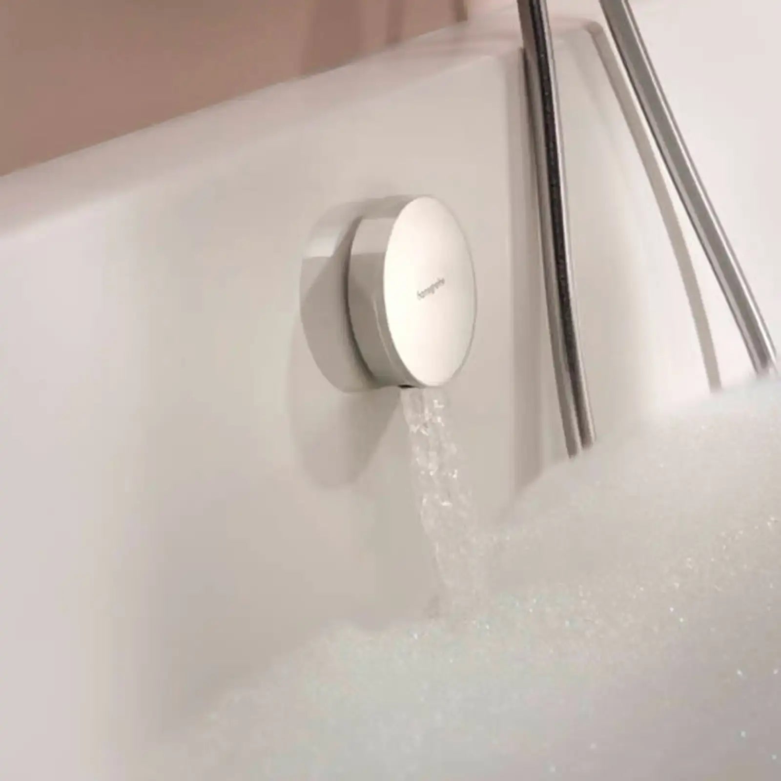 Hansgrohe Exafill Chrome Complete Set Bath Filler Waste and Overflow Set for Bathtub 58130000