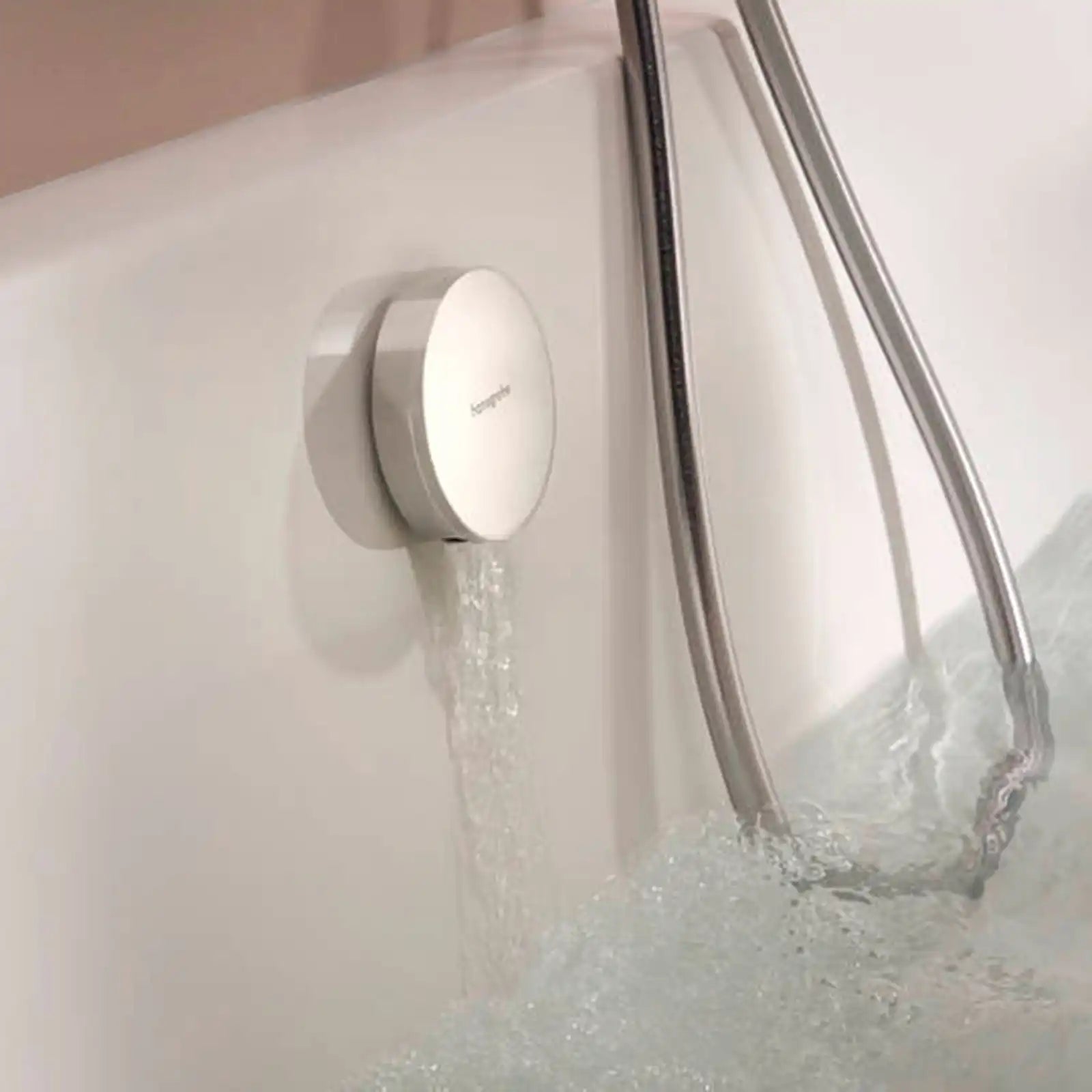 Hansgrohe Exafill Chrome Complete Set Bath Filler Waste and Overflow Set for Bathtub 58130000