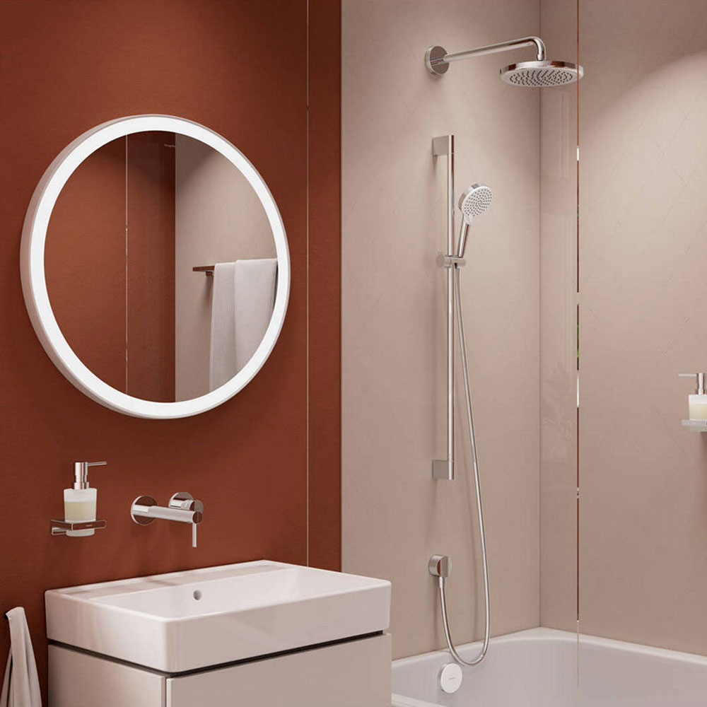 Hansgrohe Tubset Universal Basic Set For Waste And Overflow Set For Bathtubs 58152180