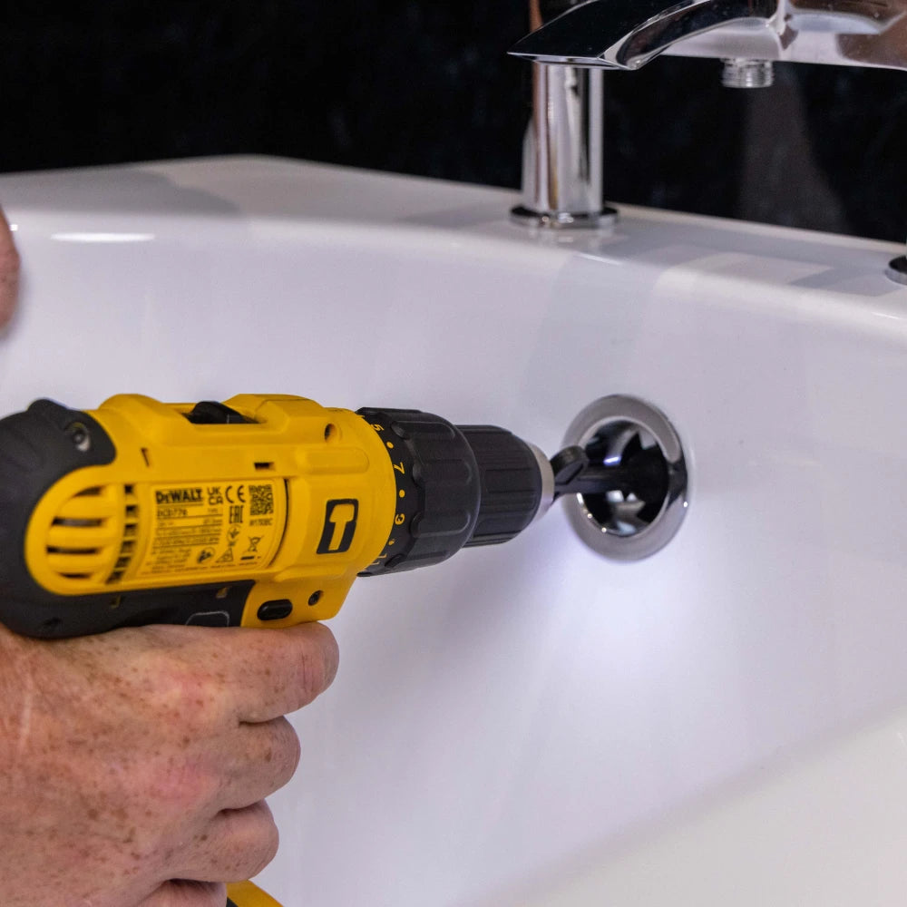 Top Fix Bath Waste with Overflow