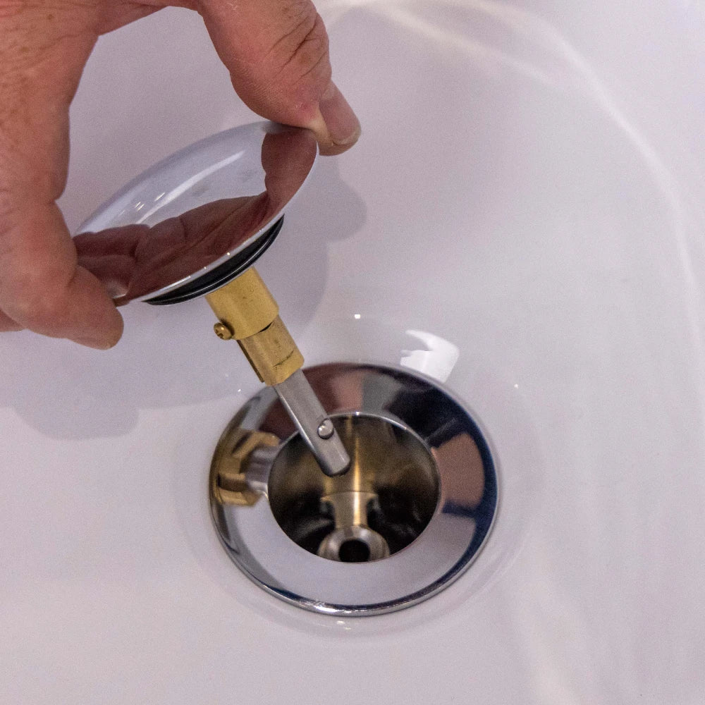 Top Fix Bath Waste with Overflow