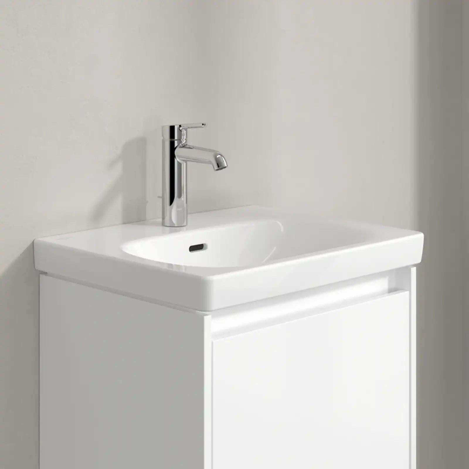 Villeroy & Boch Skyla Graphite 1 Pull Out Element Vanity Unit & White Alpin Washbasin C78300VR+5A515501