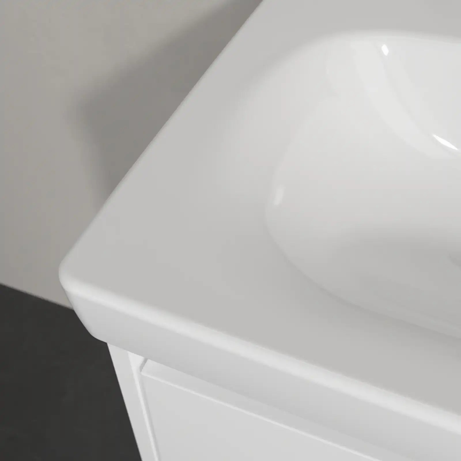Villeroy & Boch Skyla White Alpin Wall Mounted Washbasin 445 x 550 x 150 mm 5A515501