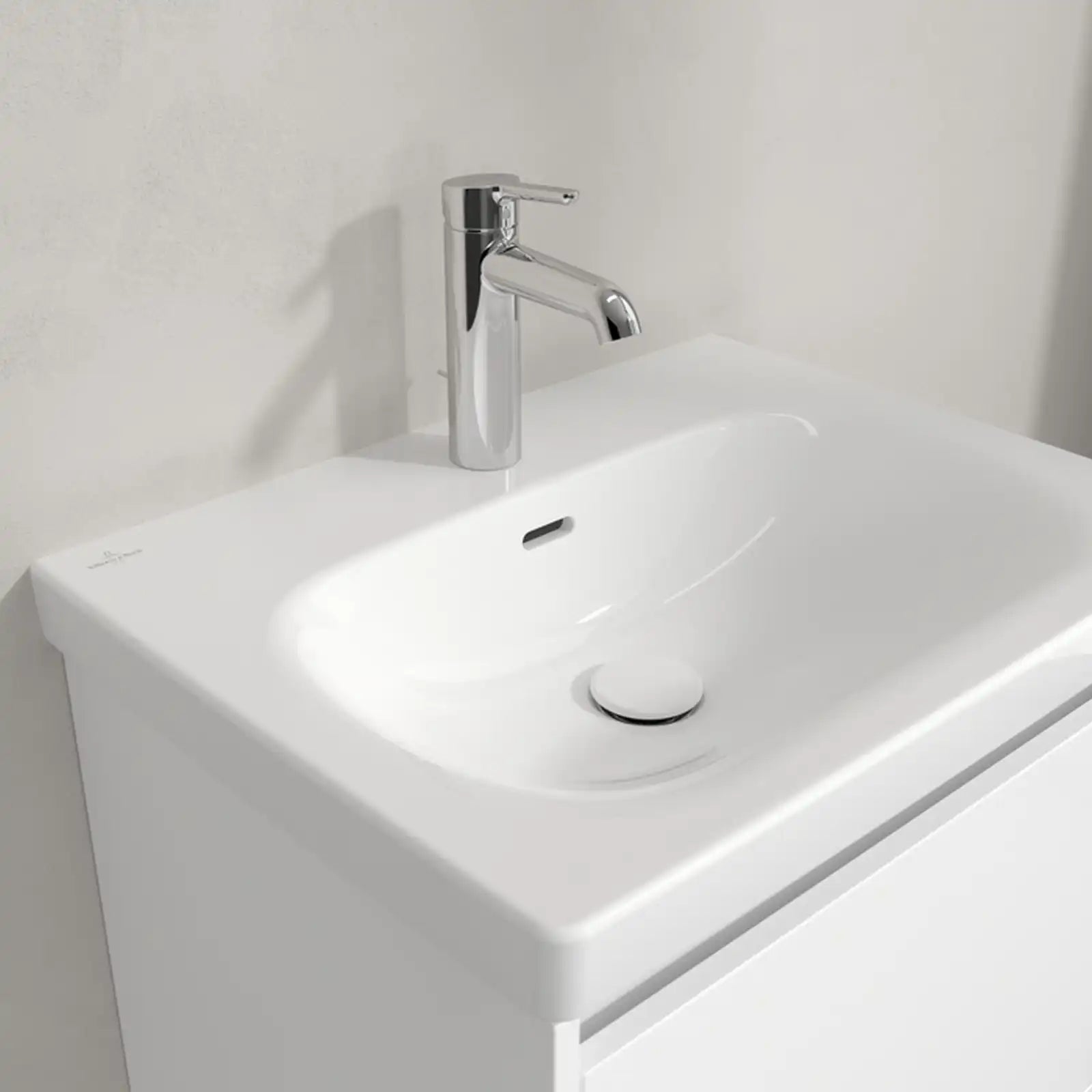 Villeroy & Boch Skyla White Alpin Wall Mounted Washbasin 600 x 460 x 163 mm