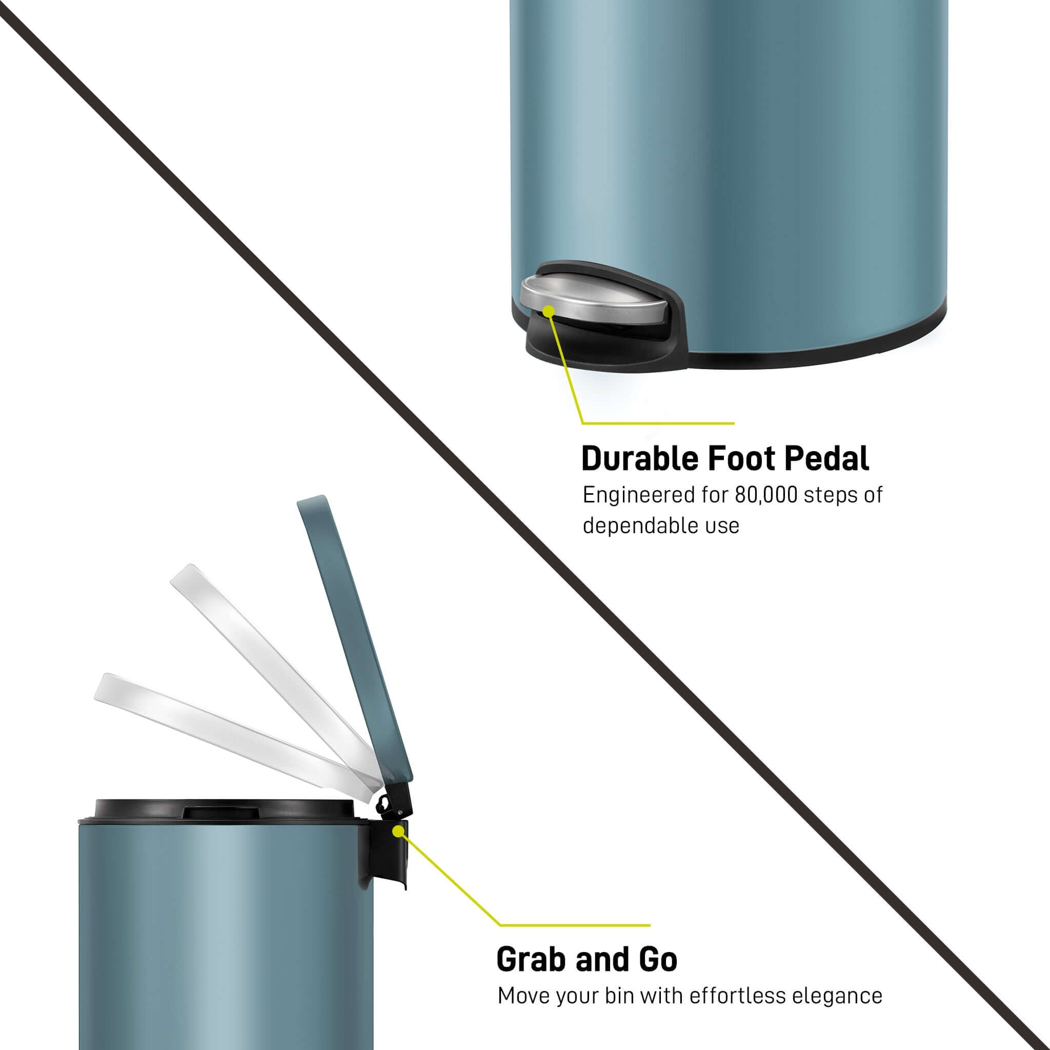 EKO Eva Pedal Bin 30L