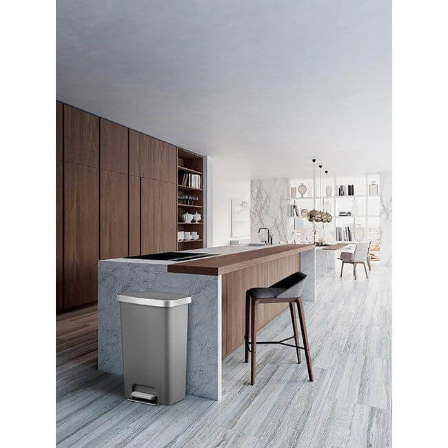 EKO Hana 45L Soft Close Stay Open Kitchen Pedal Bin