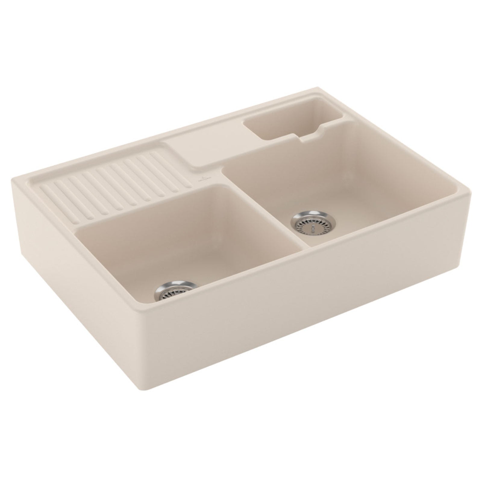Villeroy & Boch Butler 90 2.5 Bowl Ceramic Kitchen Sink - NO WASTE