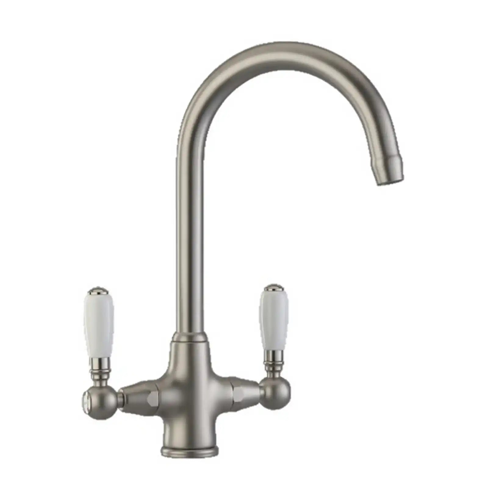 Paini Swan Brushed Nickel Ceramic Lever Mono Tap 64CQ544ELRGPL