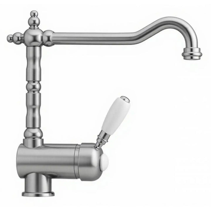 Paini Baroq Brushed Nickel Side Lever Mono Tap 64CQ588ANTIA